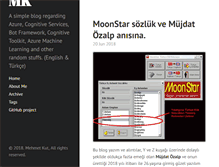 Tablet Screenshot of mehmetkut.com